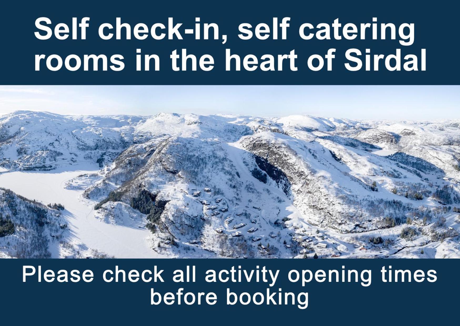 Sirdal Fjellpark 호텔 Tjorhom 외부 사진