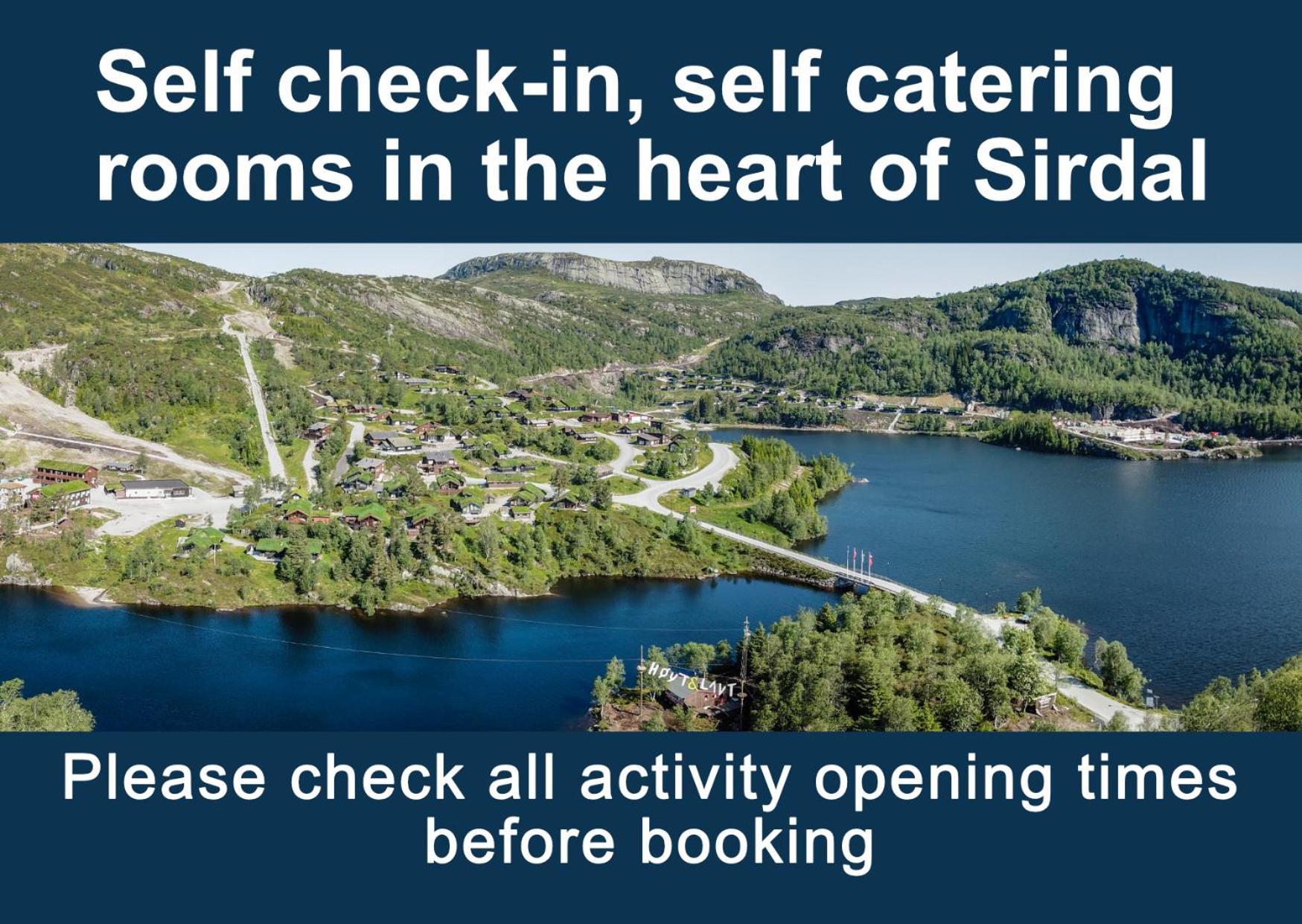 Sirdal Fjellpark 호텔 Tjorhom 외부 사진